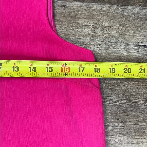 Tommy Hilfiger Sleeveless Pink Ruffle Hem Dress Ladies Size 8 - Picture 13 of 14